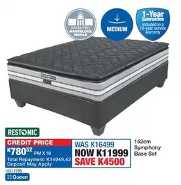 Restonic - Symphony Base Set