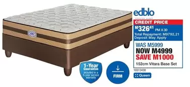 Edblo - 152cm Vitara Base Set