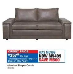 Valentino - Sleeper Couch