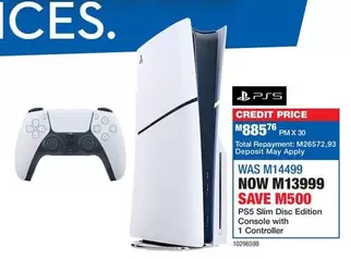 Total - PS5 Slim Disc Edition Console