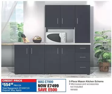 Total - 2-Piece Mason Kitchen Scheme