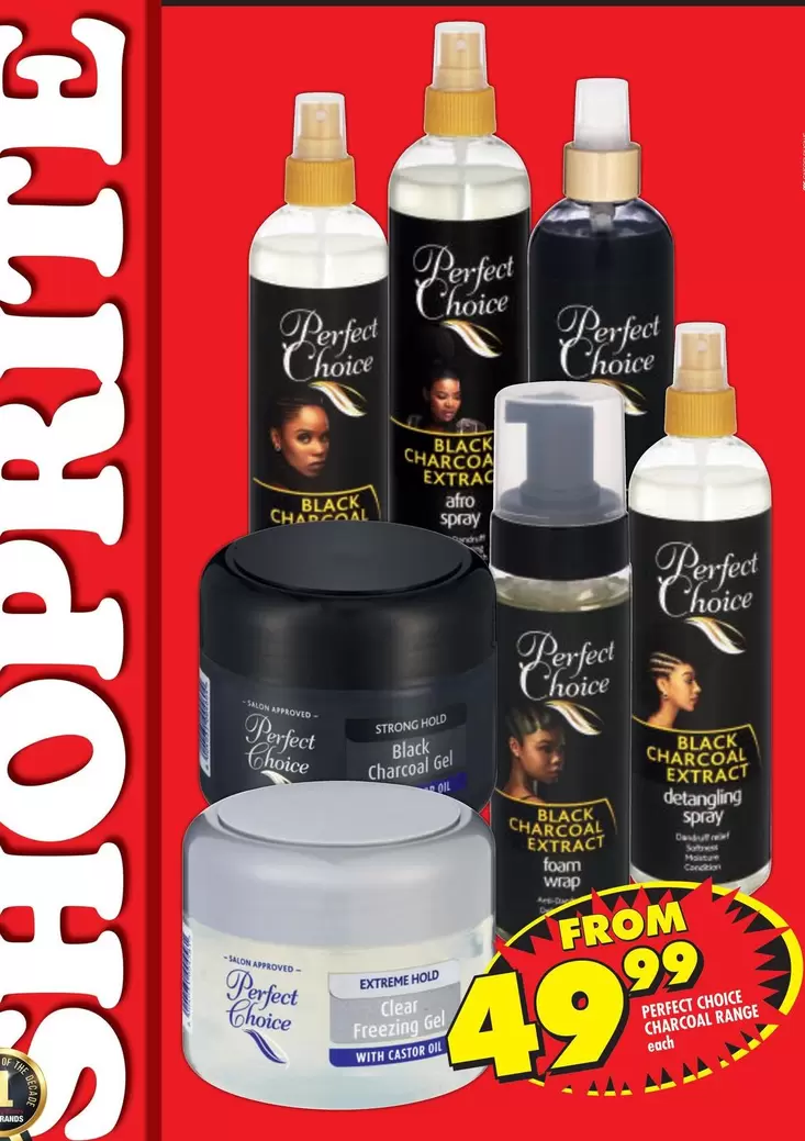 Clear - Perfect Choice Charcoal Range