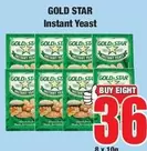 Gold Star - Instant Yeast