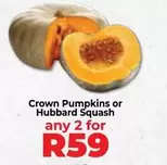 Crown -  Pumpkins or Hubbard Squash