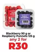 BlackBerry - Blackberry or Raspberry Punnet