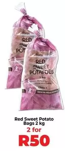Red Sweet Potato Bags