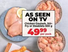 Chicken Goulash, Stir-Fry or Steaklets