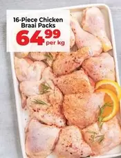 16-Piece Chicken Braai Packs