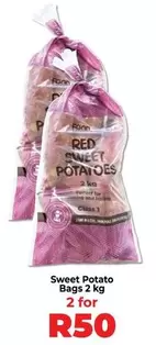 Red Sweet Potatoes