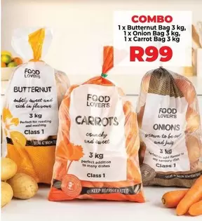 Butternut Bag, Onion Bag, Carrot Bag