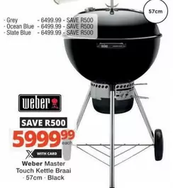 weber - Master Touch Kettle Braai