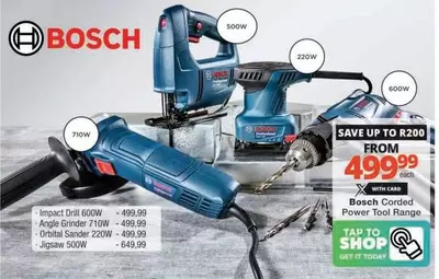 Bosch -  Corded Power Tool Range