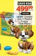 LEGO - 3-in-1 Playful Puppy