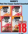 Nando's - Peri-Peri Sauce Sachet Assorted