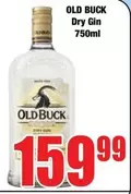 Old Buck - Dry Gin 750ml