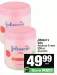 Johnson's - Baby Aqueous Cream