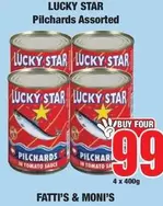 Lucky Star - Pilchards Assorted