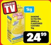 Danone - ULTRA MEL VANILLA FLAVOURED CUSTARD