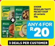 Knorr - REGULAR/TASTY PACKET SOUP