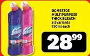 Domestos - MULTIPURPOSE THICK BLEACH