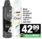 Dove - Aerosol Deodorant