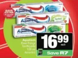 Aquafresh - Rose Flange Toothpaste