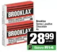 Senna Laxative Chocolate