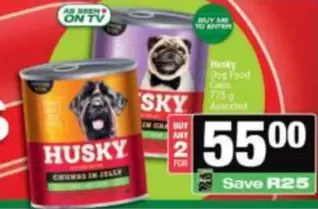 Husky - Dog Food Chunks in Jelly