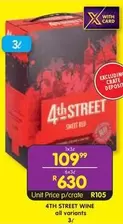 4th Street - SWEET RED