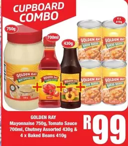 Golden Ray - CUPBOARD COMBO