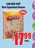 Golden Ray - Red Speckled Beans