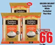 Golden Delight - Long Grain White Parboiled Thai Rice
