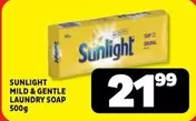 Sunlight - MILD & GENTLE LAUNDRY SOAP