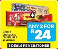 Nestlé - CHOCOLATE COUNTLINES