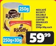 Nescafé - RICOFFY SOLUBLE CHICORY & COFFEE GRANULES