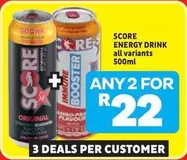Score - ENERGY DRINK