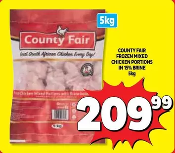 County Fair - FROZEN MIXED CHICKEN PORTIONS