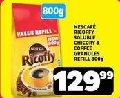 Nescafé - RICOFFY SOLUBLE CHICORY & COFFEE GRANULES REFILL