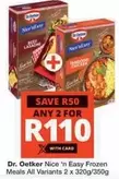 Dr. Oetker - Nice 'n Easy Frozen Meals