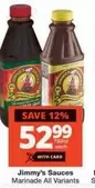 Jimmy's - Marinade All Variants