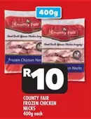 County Fair - FROZEN CHICKEN NECKS