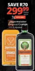 Jägermeister Original/Orange Liqueur