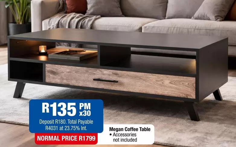 Total - Megan Coffee Table