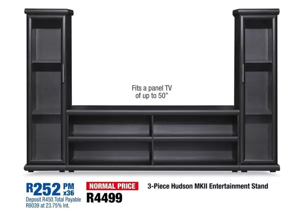 3-Piece Hudson MkII Entertainment Stand