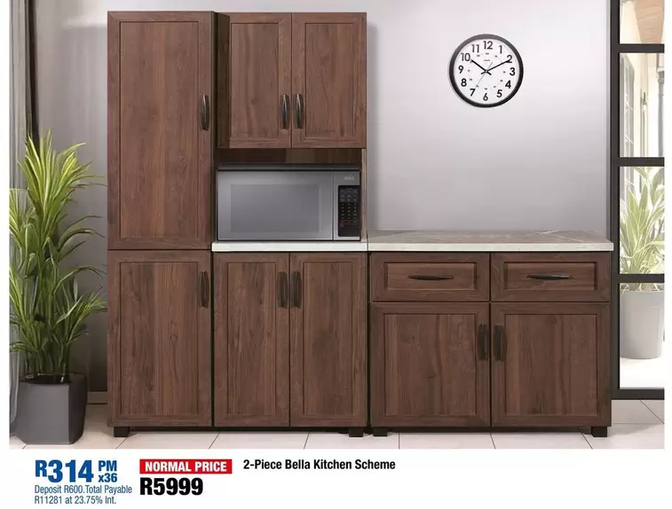 2-Piece Bella Kitchen Scheme