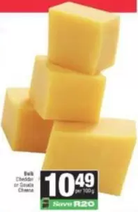 Bulk Cheddar or Gouda Cheese