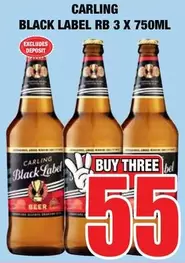 Carling - BLACK LABEL RB
