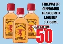 FIREWATER CINNAMON FLAVOURED LIQUEUR