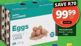 Checkers - Eggs GRADE 1 LARGE