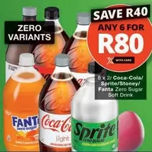 Coca cola - Zero Sugar Soft Drink